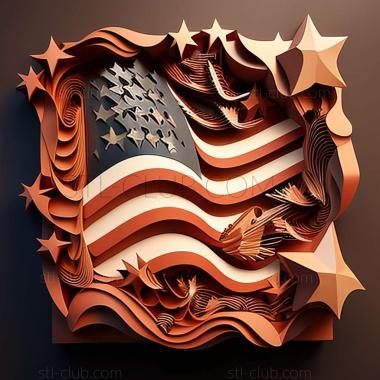 3D модель Шелли Тайер Лейтон, американская художница. (STL)
